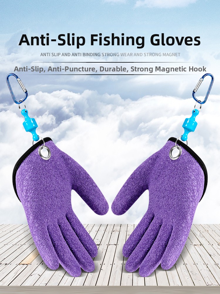 Fishing Equipment Brands - Guanti da pesca antiscivolo e anti-unguenti,