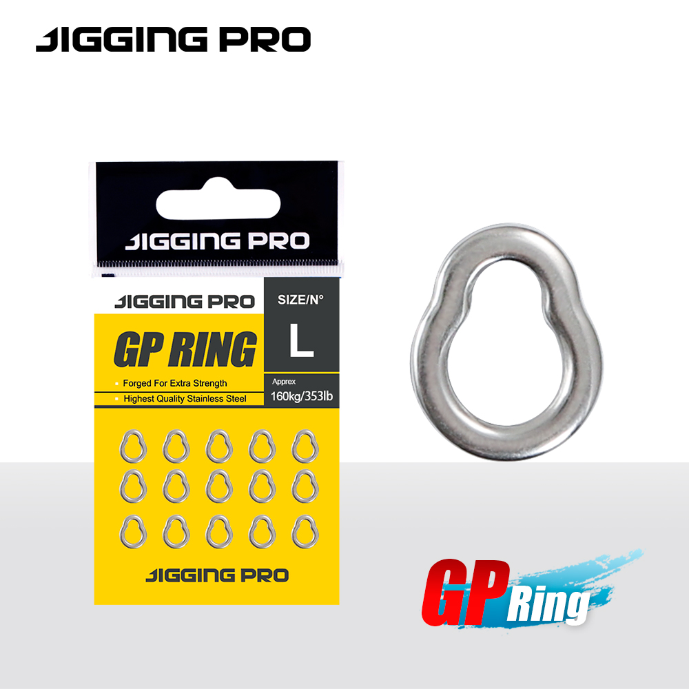 Fishing Equipment Cheap - JIGGING PRO 15 Pezzi GP Anelli