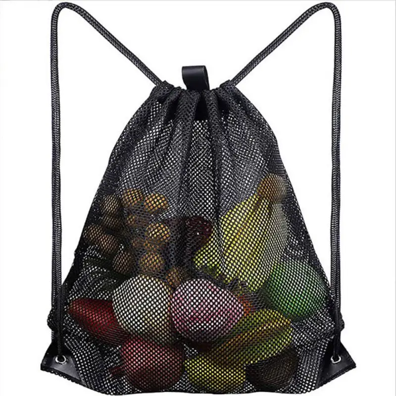 Fishing Equipment Bag - Zaino in rete con corda, borsa
