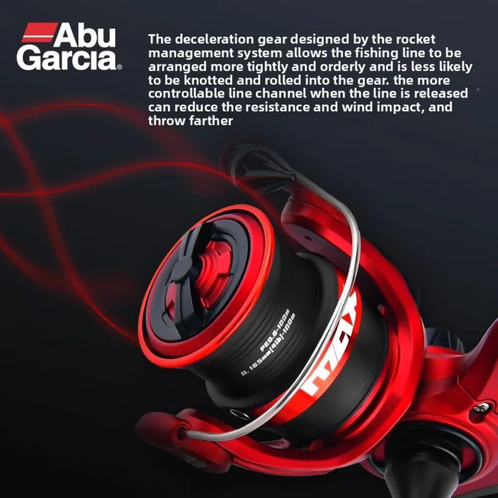 Abu Garcia Reel Max - Mulinello da Spinning Abu Garcia Black