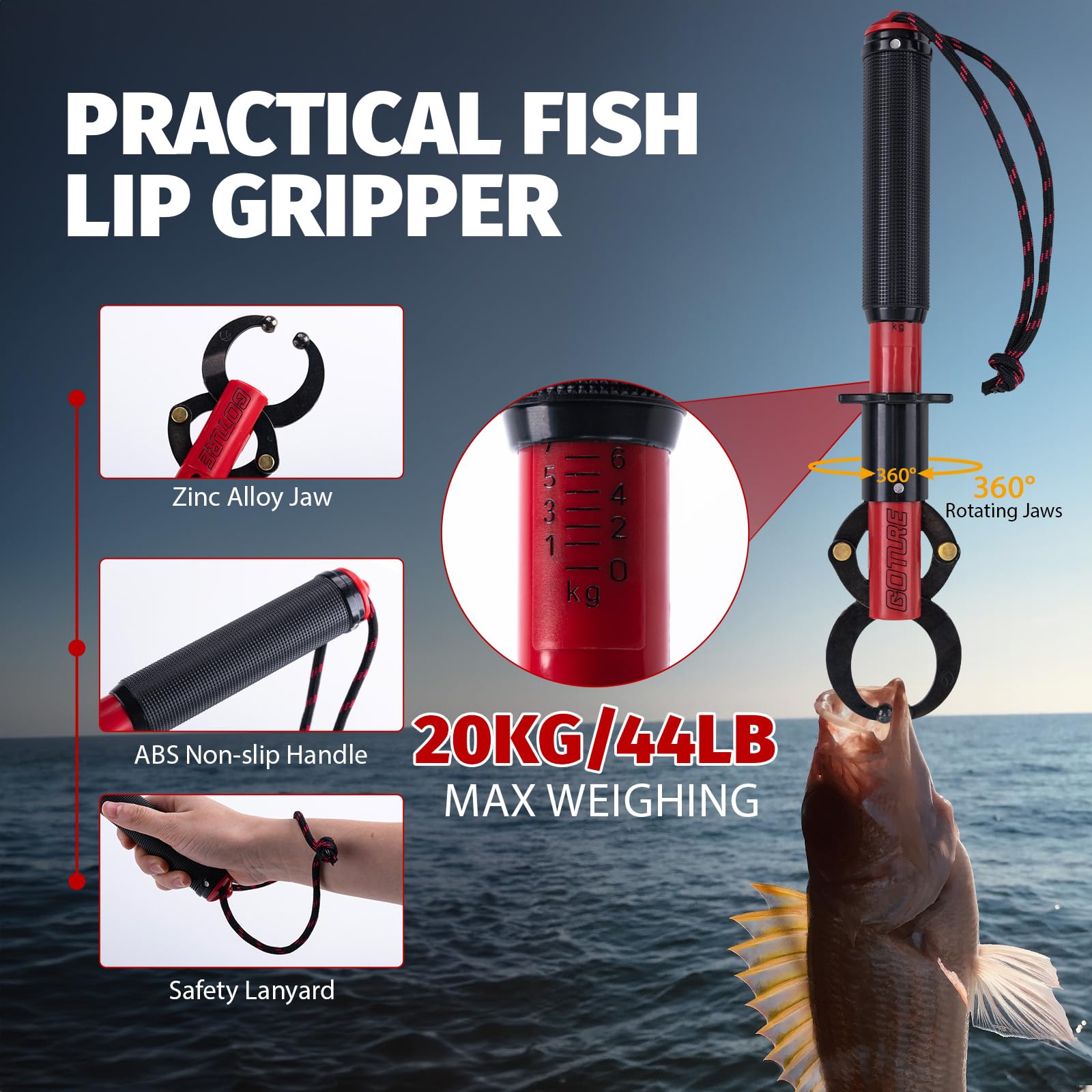 Accessori da pesca Goture, pin - Fishing Equipment Price recensione e prezzo