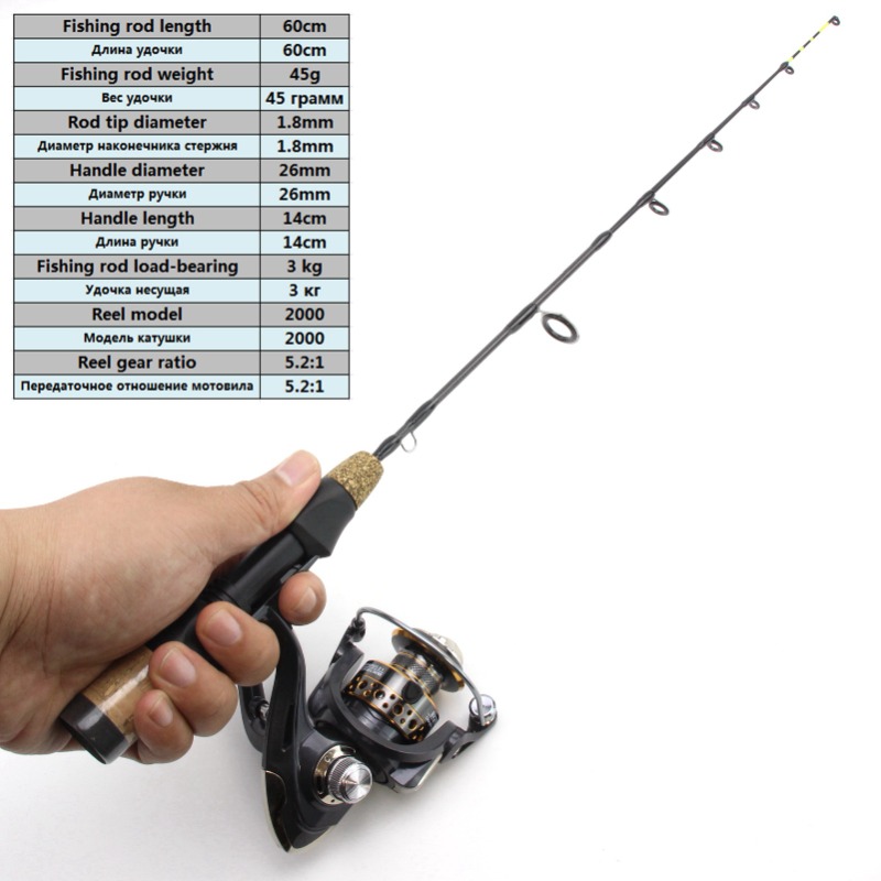 60 centimetri 2 Punte Rod Reel - Ice Fishing Tip Up recensione e prezzo