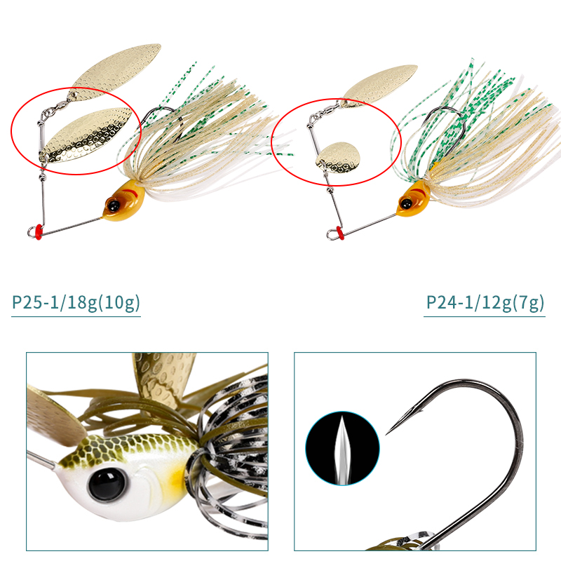 TSURINOYA Spinner Bait Buzzbai - Fishing Equipment Brands recensione e prezzo