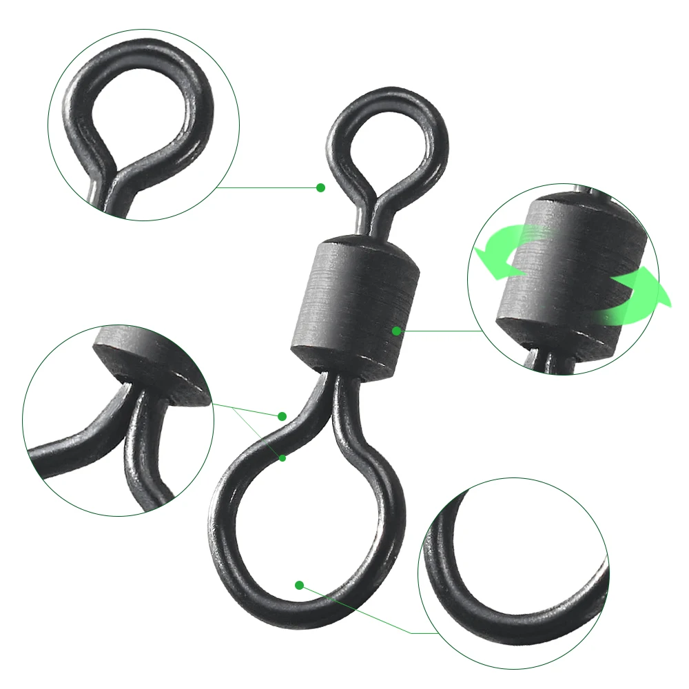 100 pz Girelle da Pesca per Ca - Fishing Equipment Carp recensione e prezzo