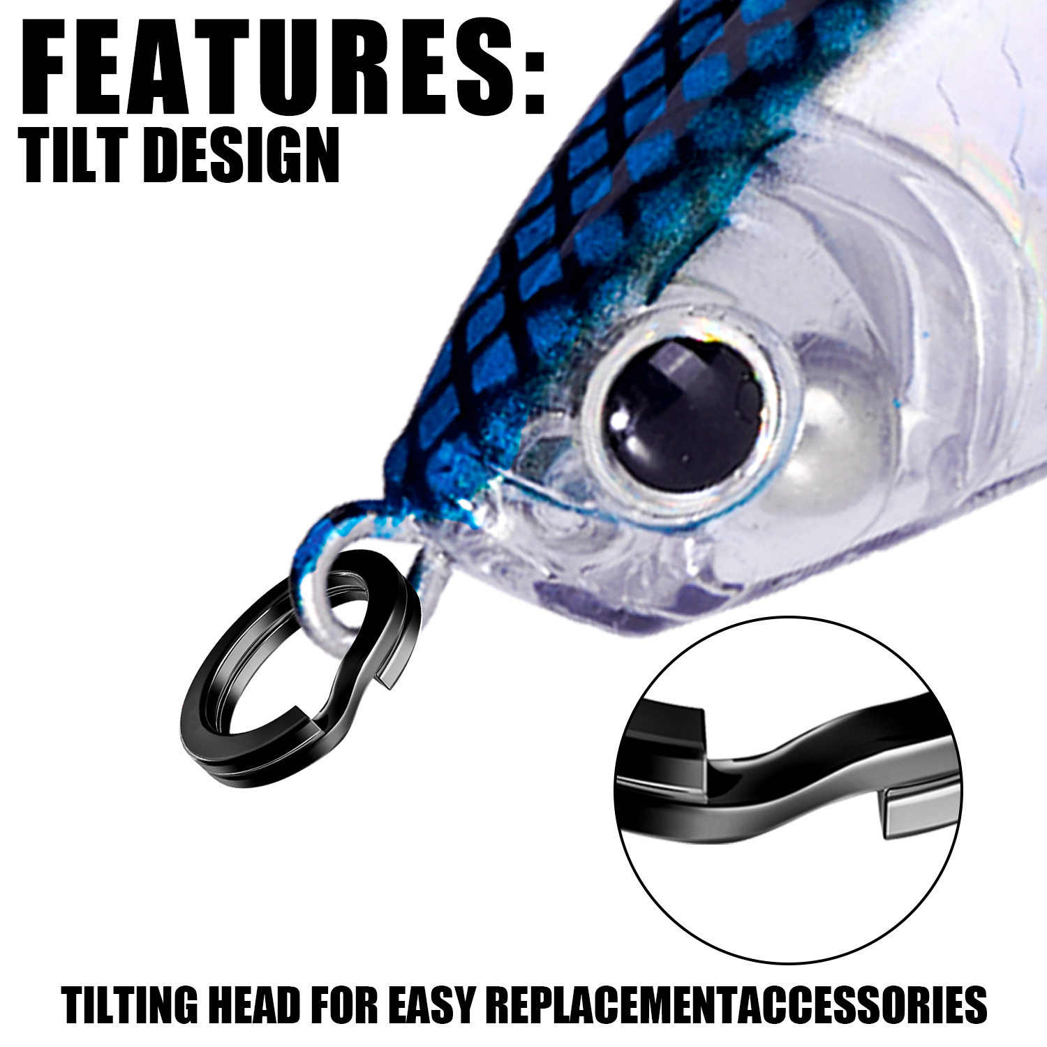 100 pz Anelli Divisi Per Pesca - Fishing Equipment Cheap recensione e prezzo